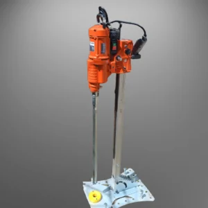 Atak sehpalı elektrikli sondaj makinesi ve dikey karot sehpası